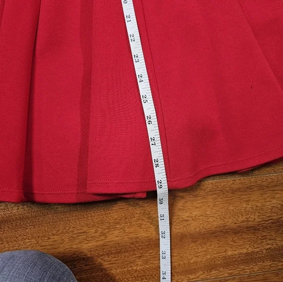 Bailey 44 Red Cap Sleeve Fit & Flare Scoop Neck Dress Size XS - Picture 7 of 14